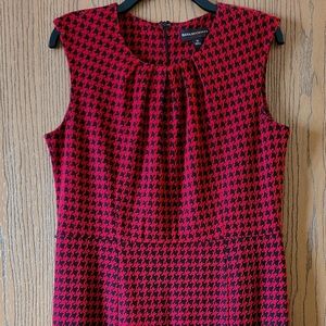 Houndstooth Sheath Dress
